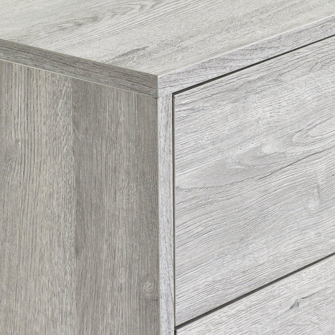 Bali 4 Drawer Chest - Grey - BAL103