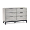 Bali 6 Drawer Wide Chest - Brown - BAL204