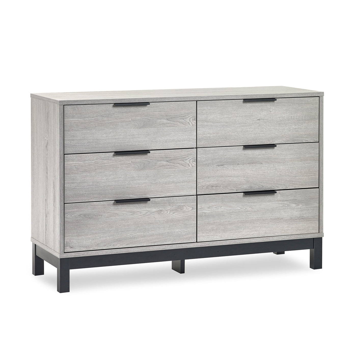 Bali 6 Drawer Wide Chest - Brown - BAL204