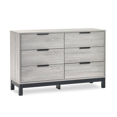 Bali 6 Drawer Wide Chest - Brown - BAL204