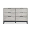 Bali 6 Drawer Wide Chest - Grey Oak