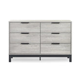 Bali 6 Drawer Wide Chest - Grey Oak