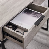 Bali 2 Drawer Dressing Table/Desk - Grey - BAL105