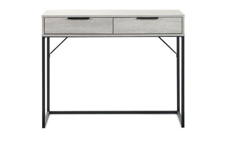 Bali 2 Drawer Dressing Table/Desk - Grey Oak