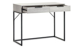 Bali 2 Drawer Dressing Table/Desk - Grey Oak