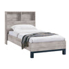 Bali Bookcase Headboard Bed - Brown / King - BAL209