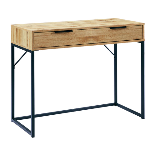 Bali 2 Drawer Dressing Table/Desk - Grey - BAL105