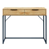 Bali 2 Drawer Dressing Table/Desk - Grey - BAL105