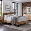 Bali Bookcase Headboard Bed - Grey / Single - BAL107