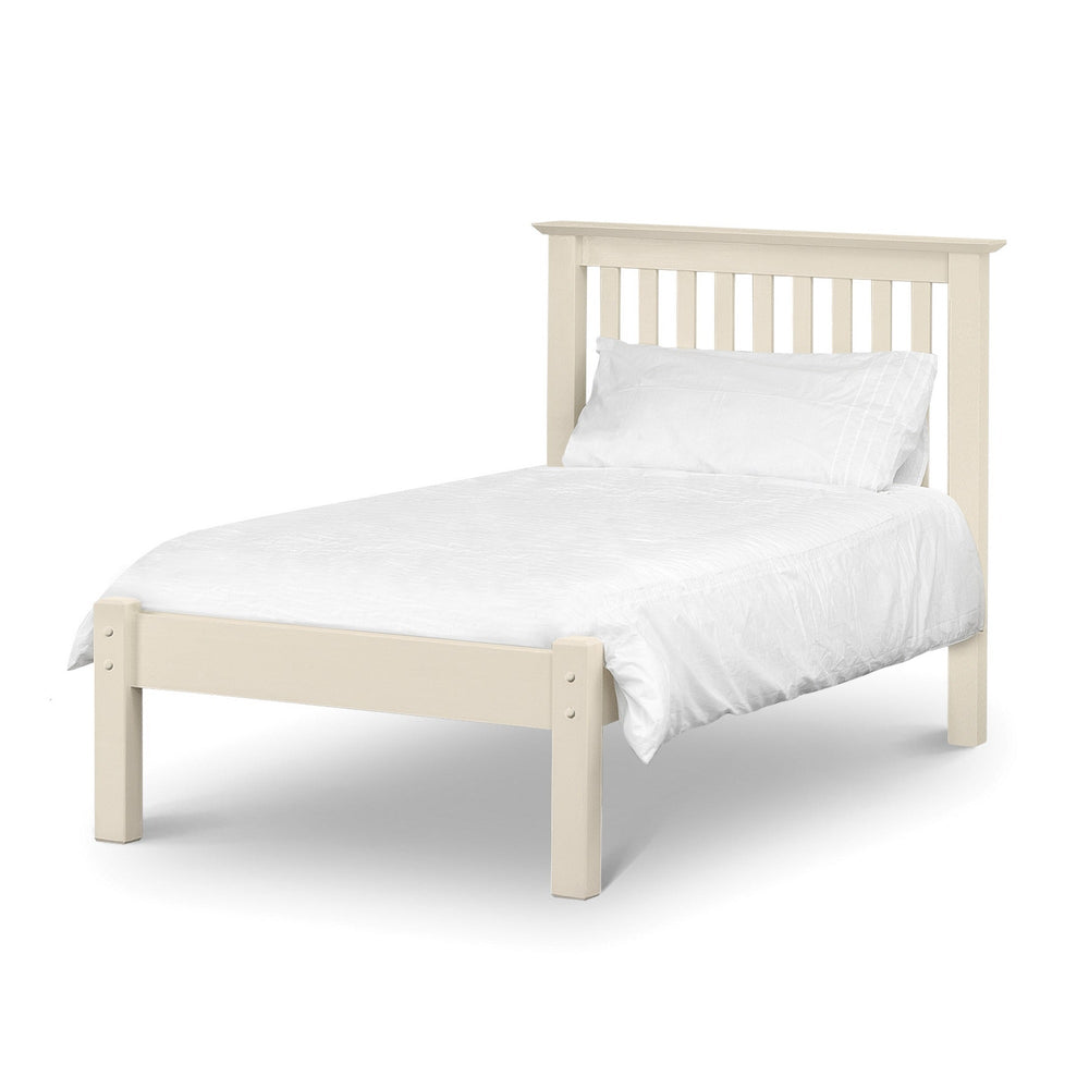 Barcelona Low Footend Bed - Grey / Double - BAR102