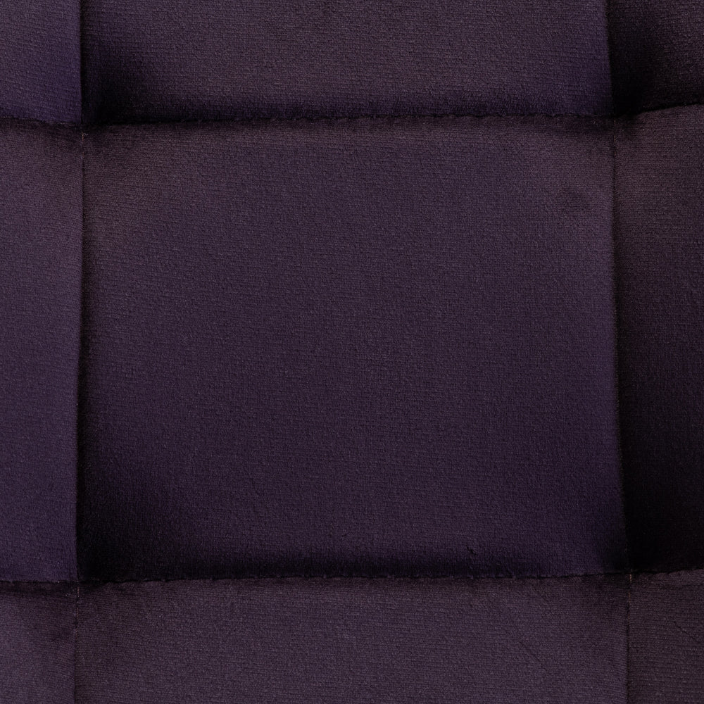 Aubergine Velvet Counter Stool - Stylish Seating for Modern Homes