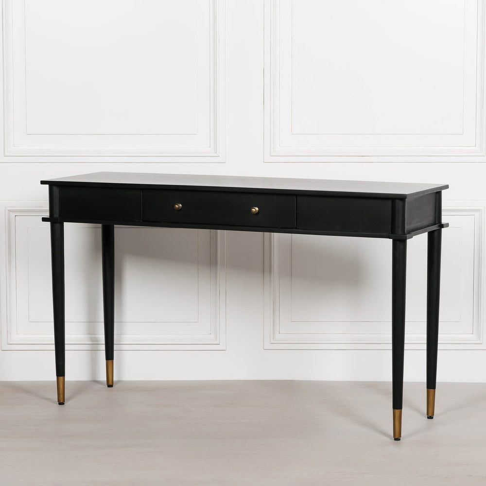Black Painted Console Table