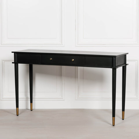 Black Painted Console Table