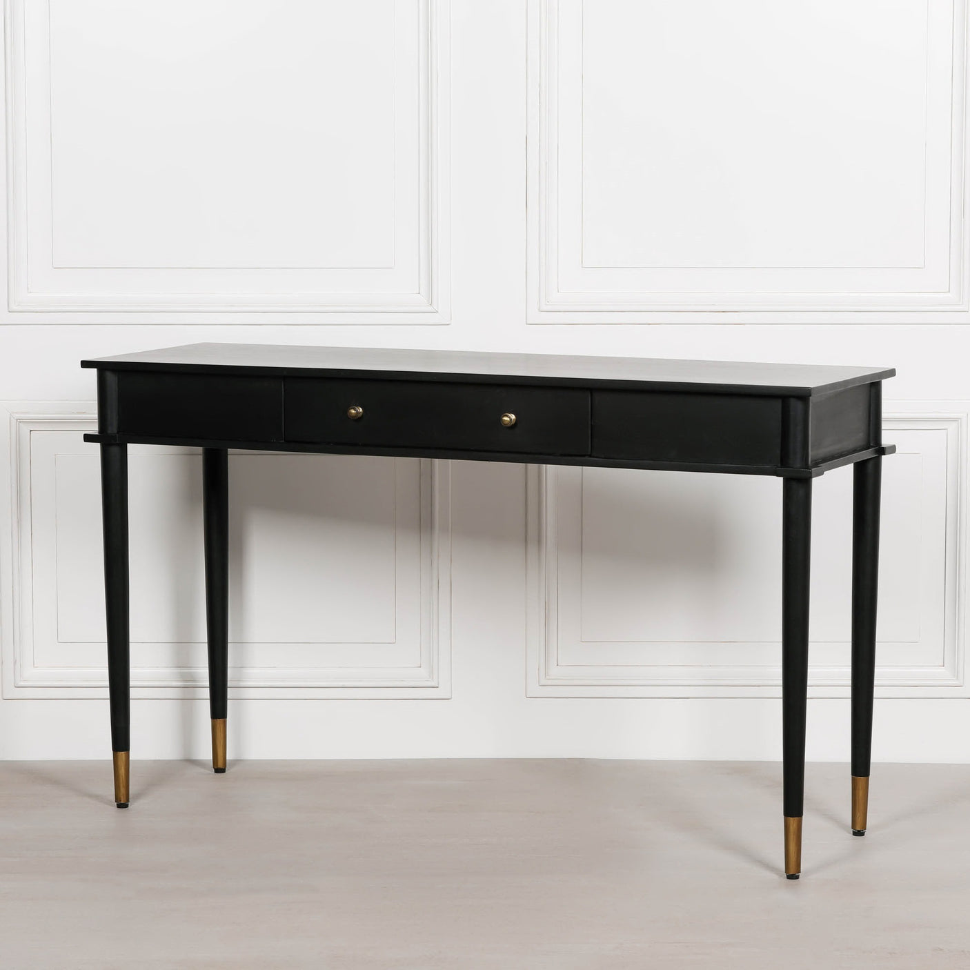 Black Painted Console Table