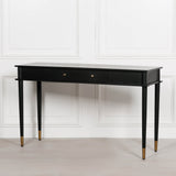 Black Painted Console Table