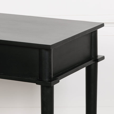 Black Painted Console Table