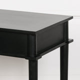 Black Painted Console Table