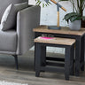 Bordeaux Nest Of Tables - Dark Grey - BOR106