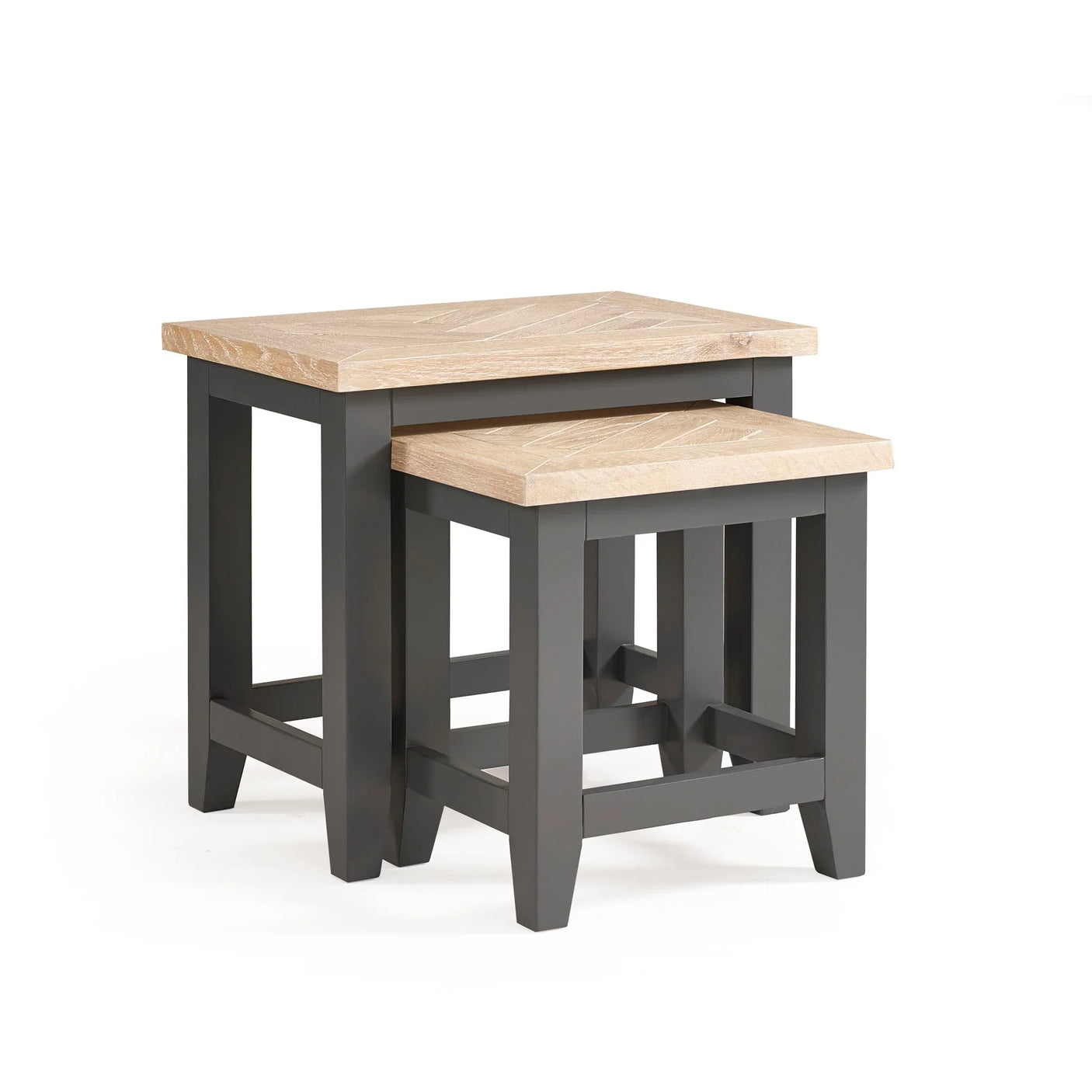 Bordeaux Nest Of Tables - Dark Grey - BOR106