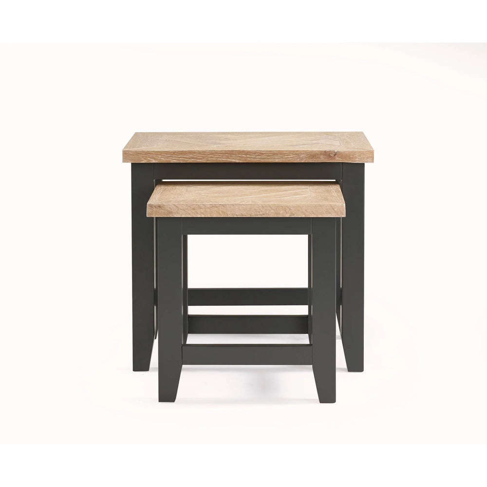 Bordeaux Nest Of Tables - Dark Grey - BOR106
