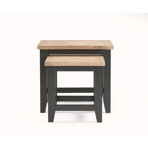 Bordeaux Nest Of Tables - Dark Grey - BOR106