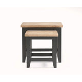 Bordeaux Nest Of Tables - Dark Grey - BOR106
