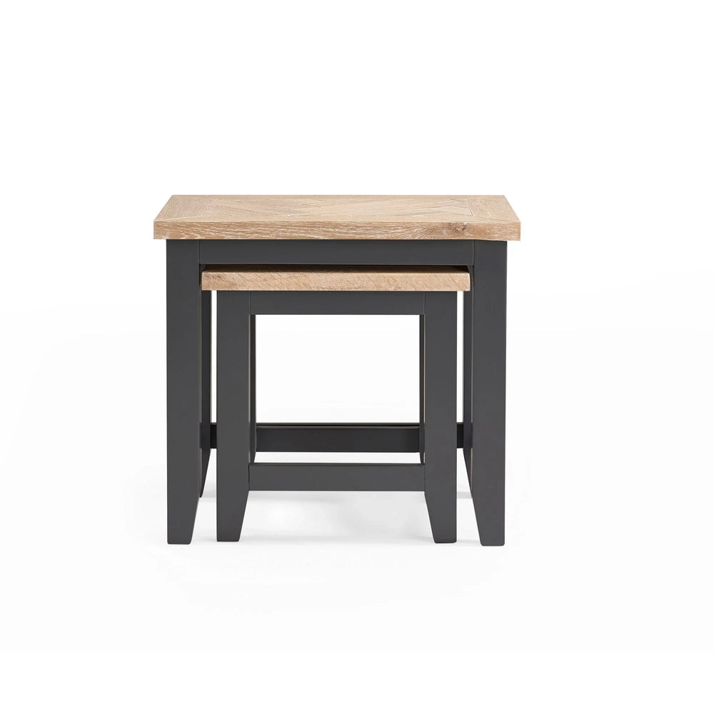 Bordeaux Nest Of Tables - Dark Grey - BOR106
