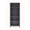 Bordeaux Tall Bookcase - Dark Grey - BOR107