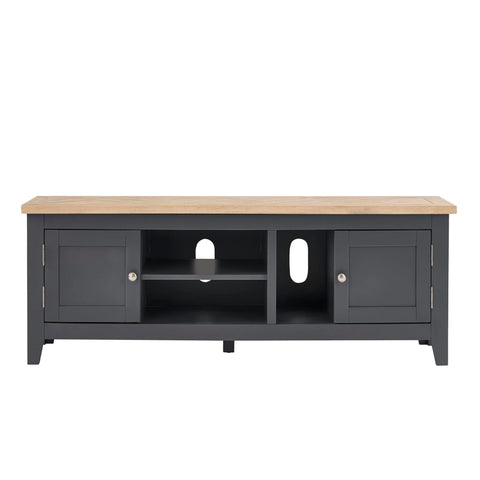 Bordeaux TV Unit - Dark Grey - BOR108