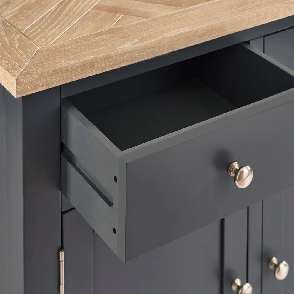 Bordeaux Sideboard - Dark Grey - BOR109