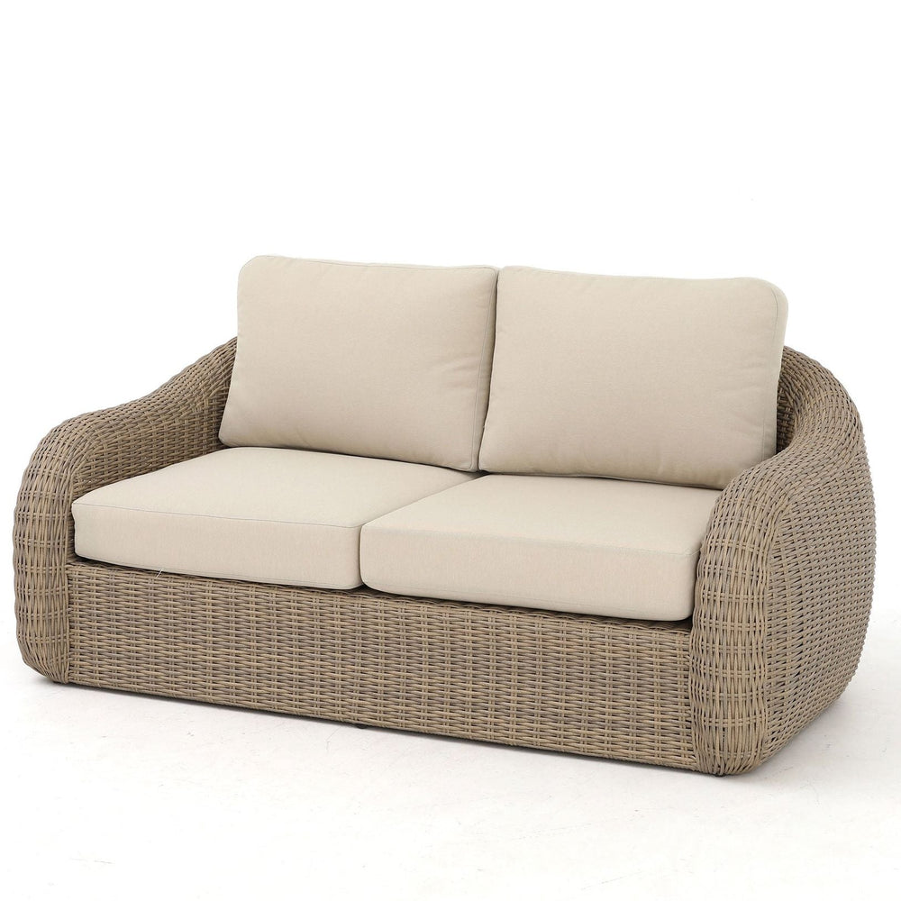 Image of BORA 4-Seater Rattan Lounging Set with Coffee Table