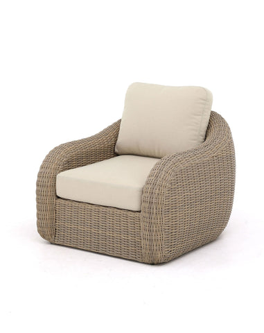 Image of BORA 4-Seater Rattan Lounging Set with Coffee Table
