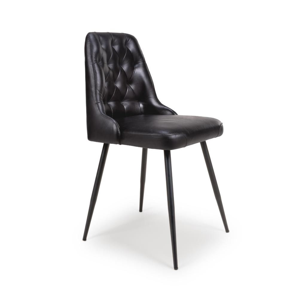 Bradley Chair - Black (sold in 2's) - Image 5