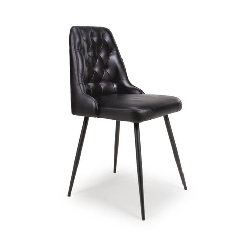 Bradley Chair - Black (sold in 2's) - Image 5