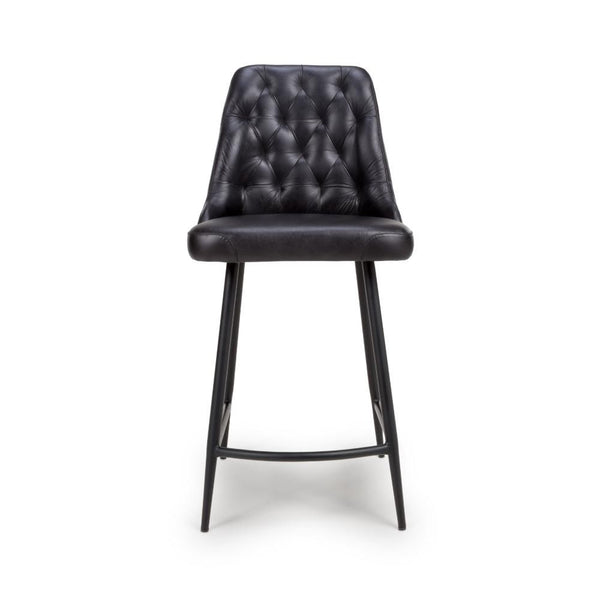 Bradley Counter Chair - Black (sold in 2's) - Main Image