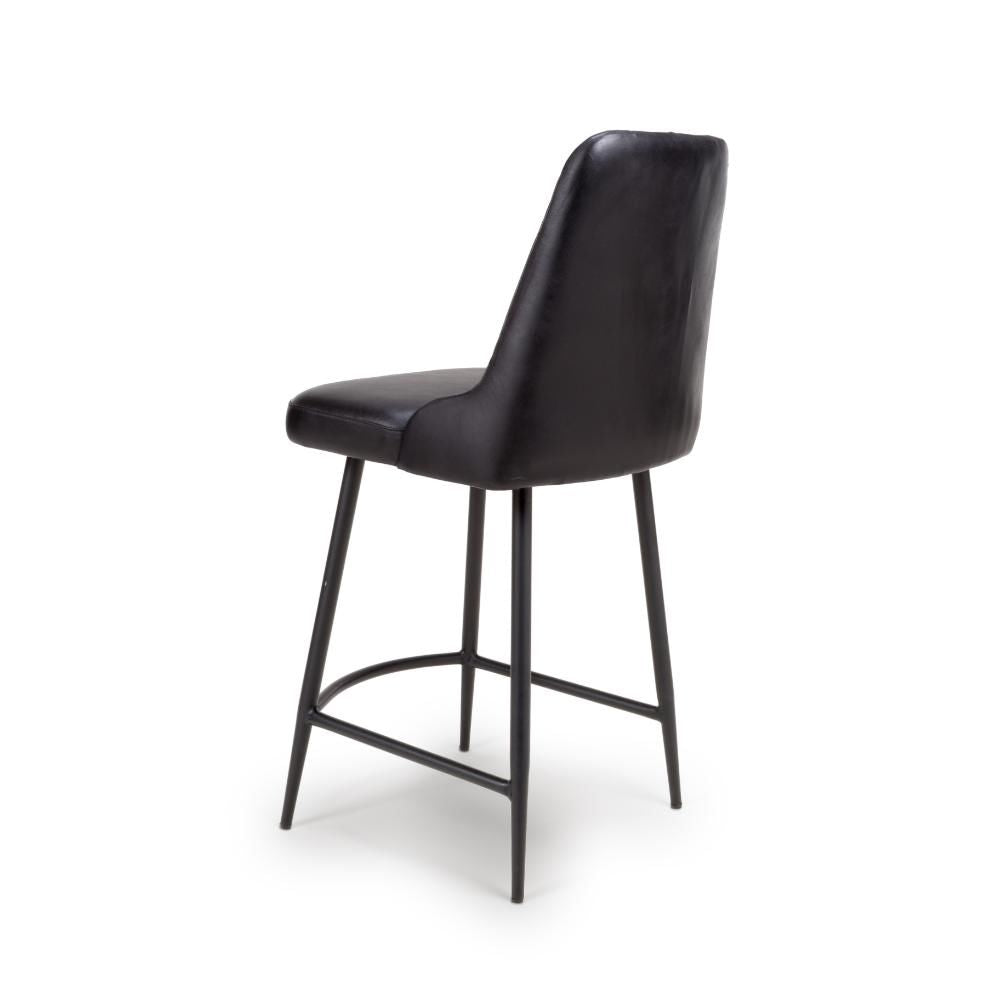 Bradley Counter Chair - Black (sold in 2's) - Image 2