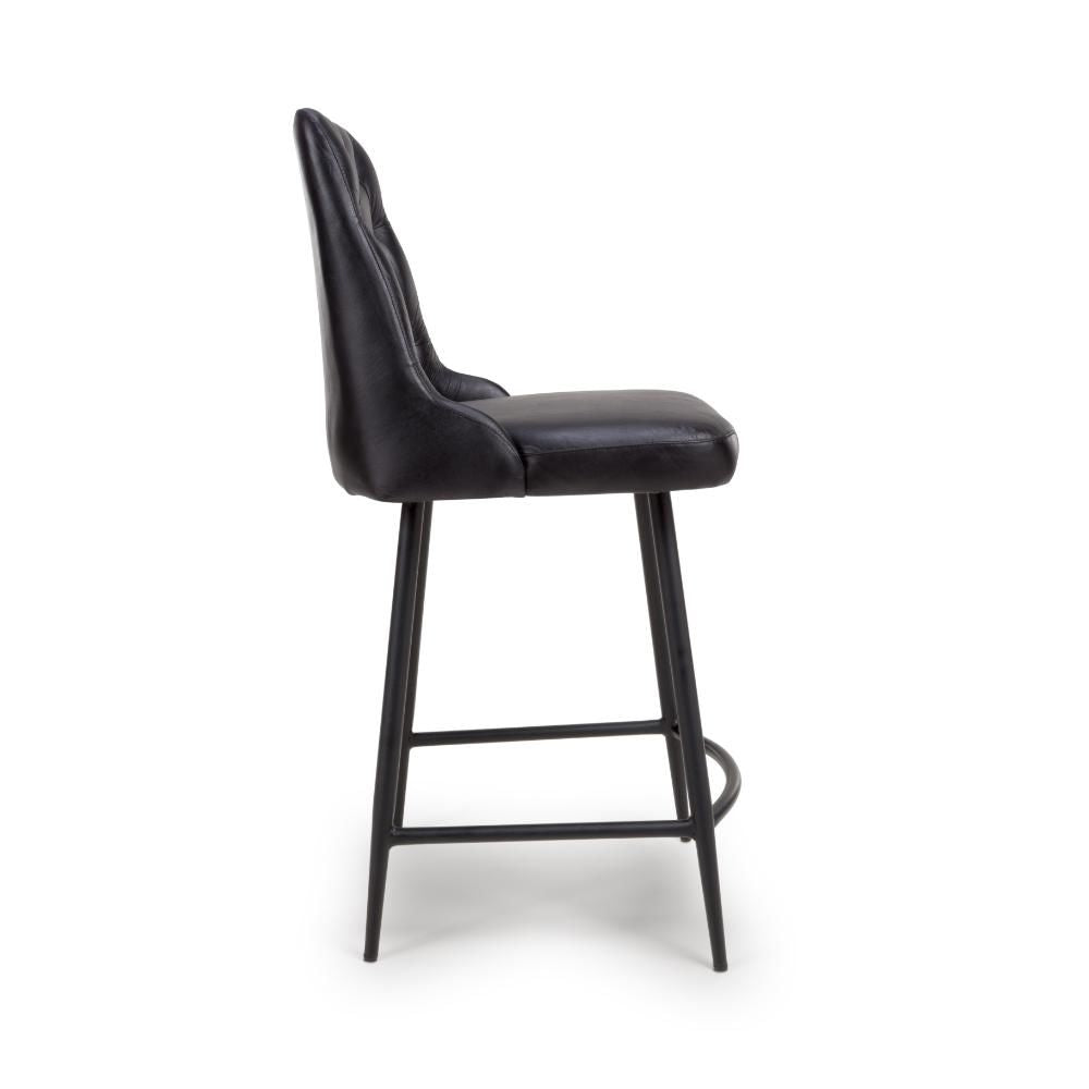 Bradley Counter Chair - Black (sold in 2's) - Image 4