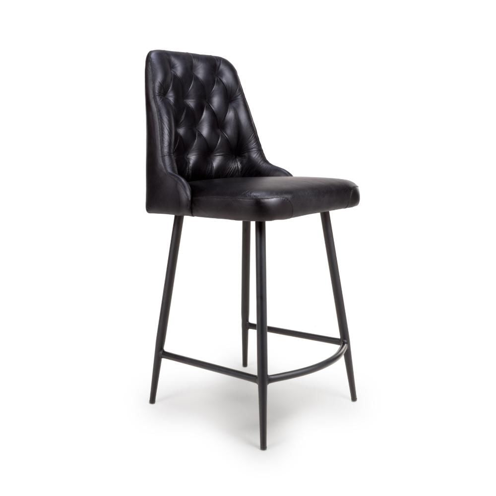 Bradley Counter Chair - Black (sold in 2's) - Image 5