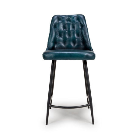 Bradley Counter Chair - Blue (sold in 2's) - Main Image