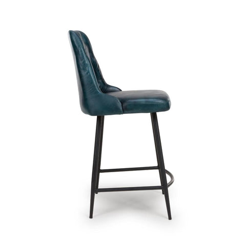 Bradley Counter Chair - Blue (sold in 2's) - Image 4