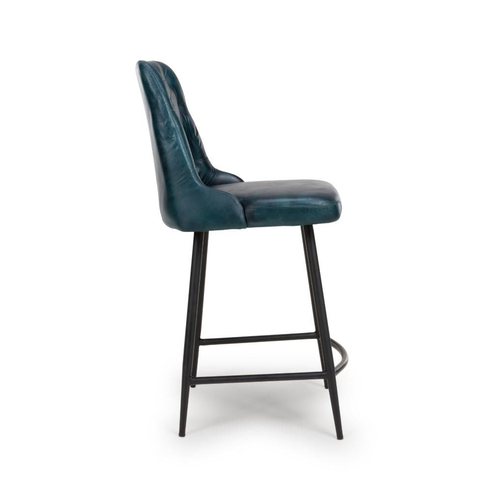 Bradley Counter Chair - Blue (sold in 2's) - Image 4