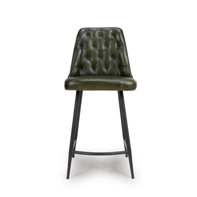Bradley Counter Chair - Green (sold in 2's) - Main Image