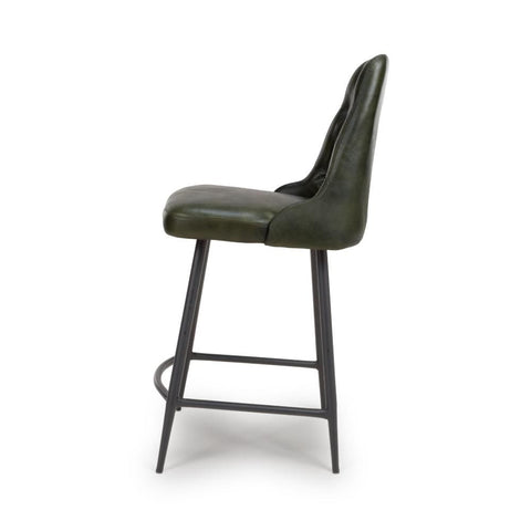 Bradley Counter Chair - Green (sold in 2's) - Image 2