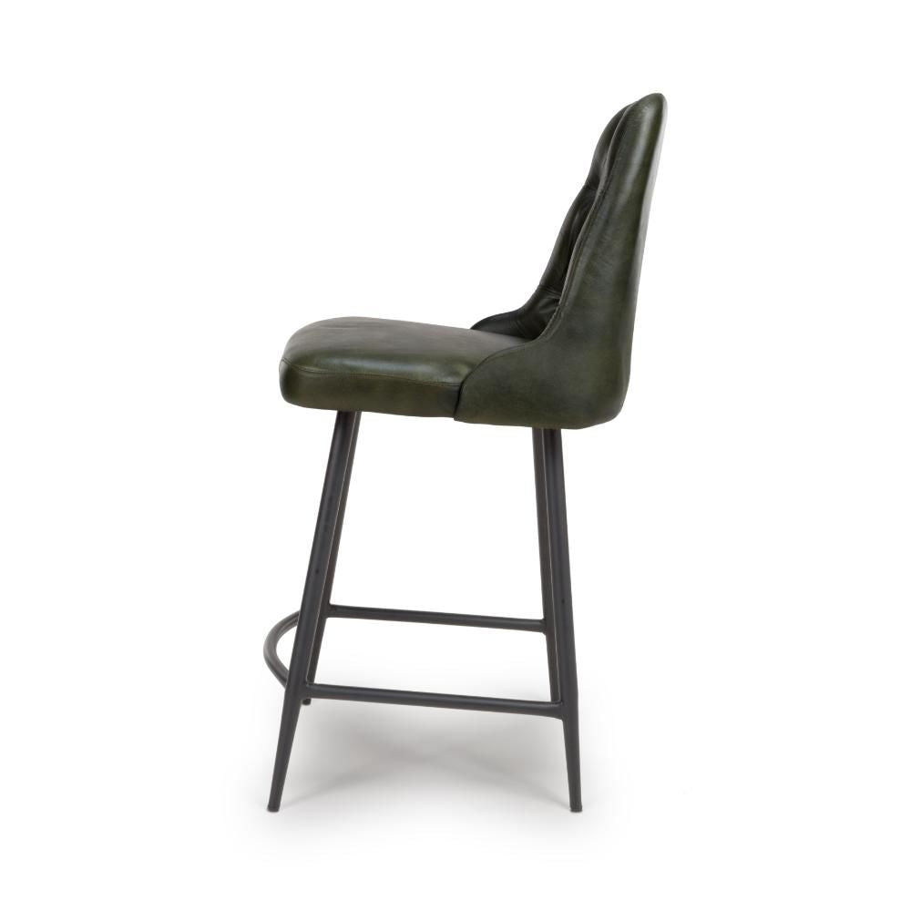 Bradley Counter Chair - Green (sold in 2's) - Image 2