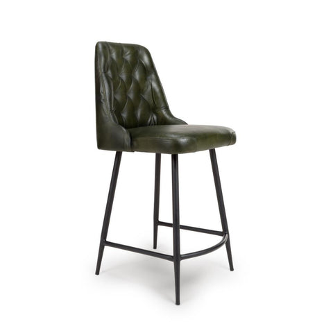 Bradley Counter Chair - Green (sold in 2's) - Image 5