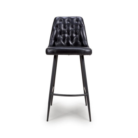 Bradley Bar Chair - Black (sold in 2's) - Main Image