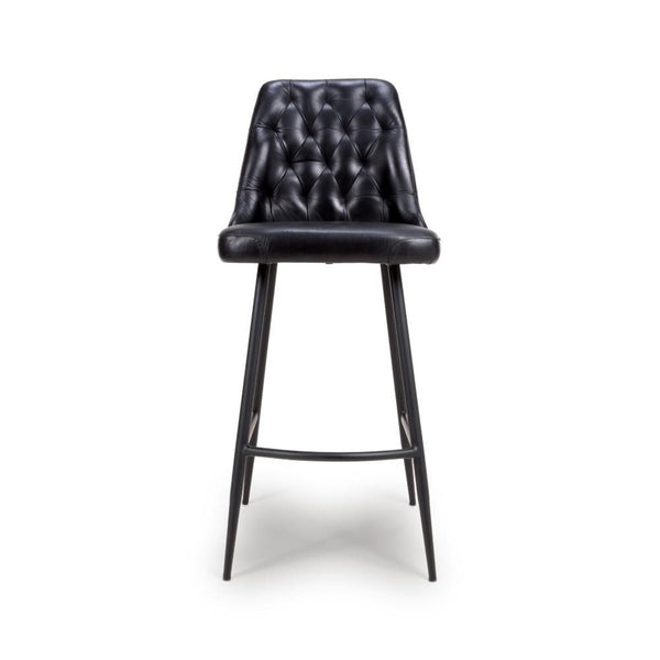 Bradley Bar Chair - Black (sold in 2's) - Main Image