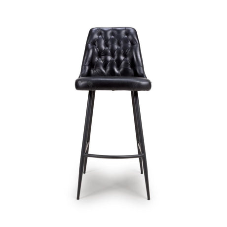 Bradley Bar Chair - Black (sold in 2's) - Main Image