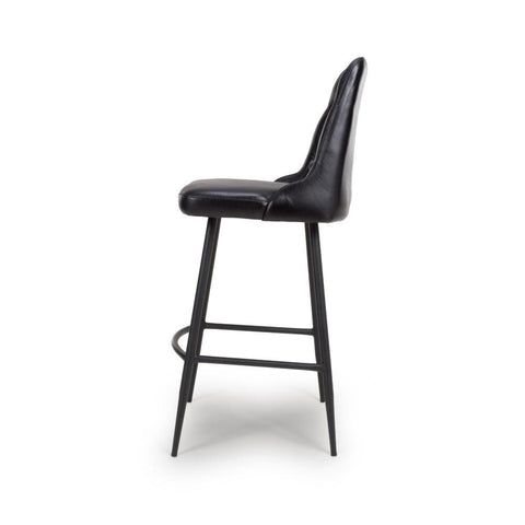 Bradley Bar Chair - Black (sold in 2's) - Image 2