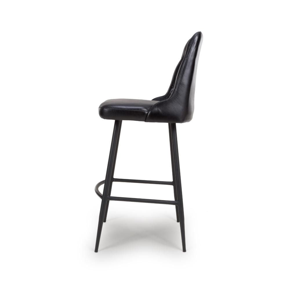 Bradley Bar Chair - Black (sold in 2's) - Image 2